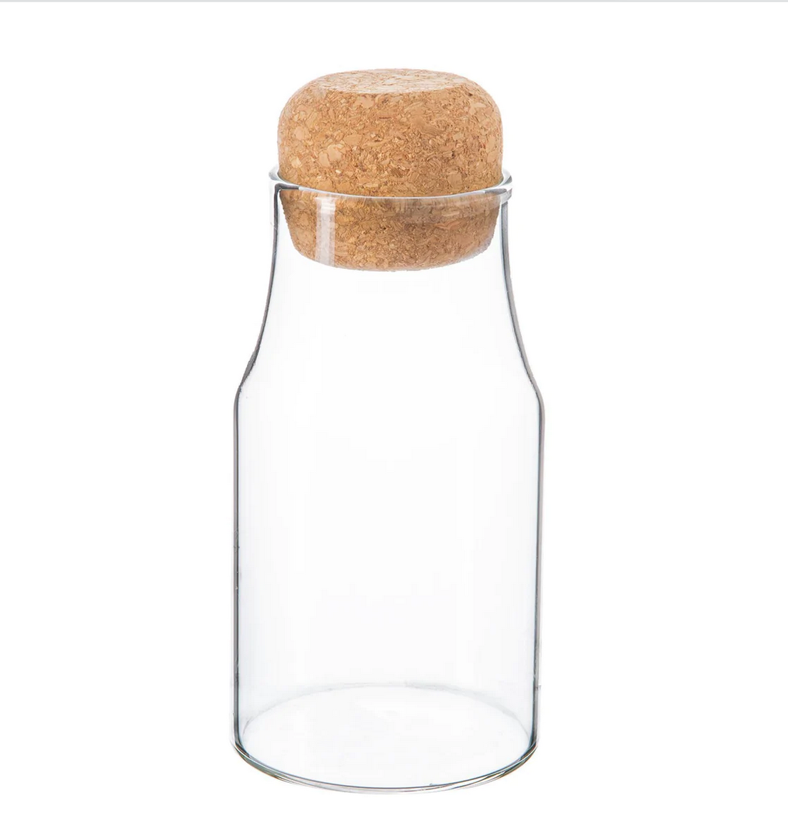Kleines Aufbewahrungsglas 180ml mit Korkdeckel