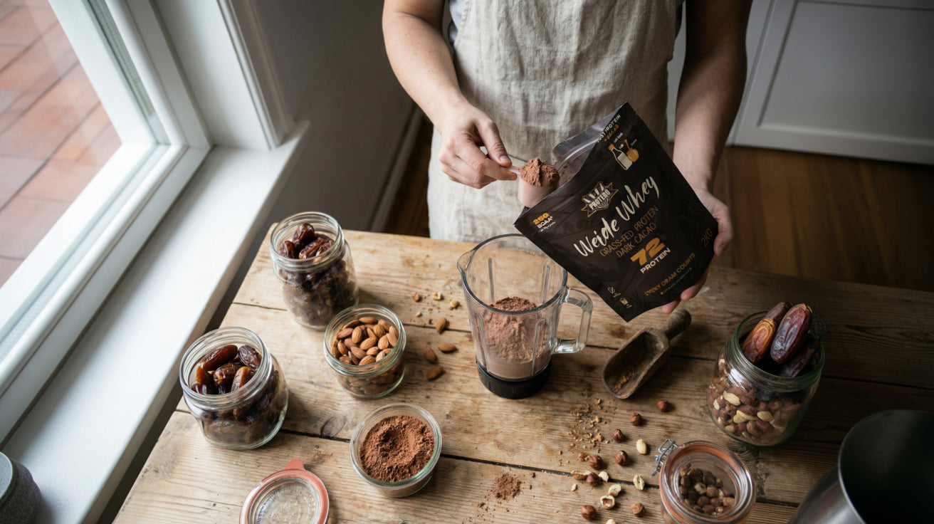 Protein Schoko-Haselnuss Creme Rezept