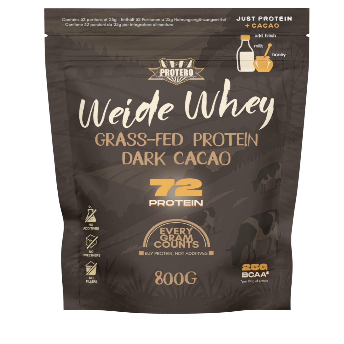 Grass-Fed Whey Protein - Cocoa