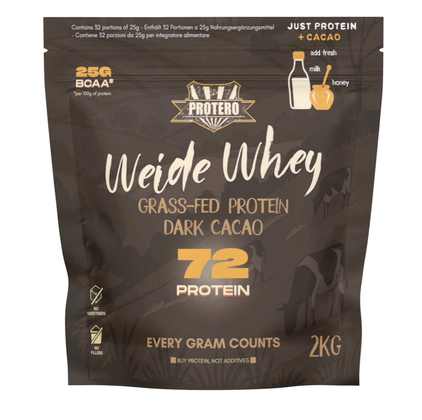 Grass-Fed Whey Protein - Cocoa