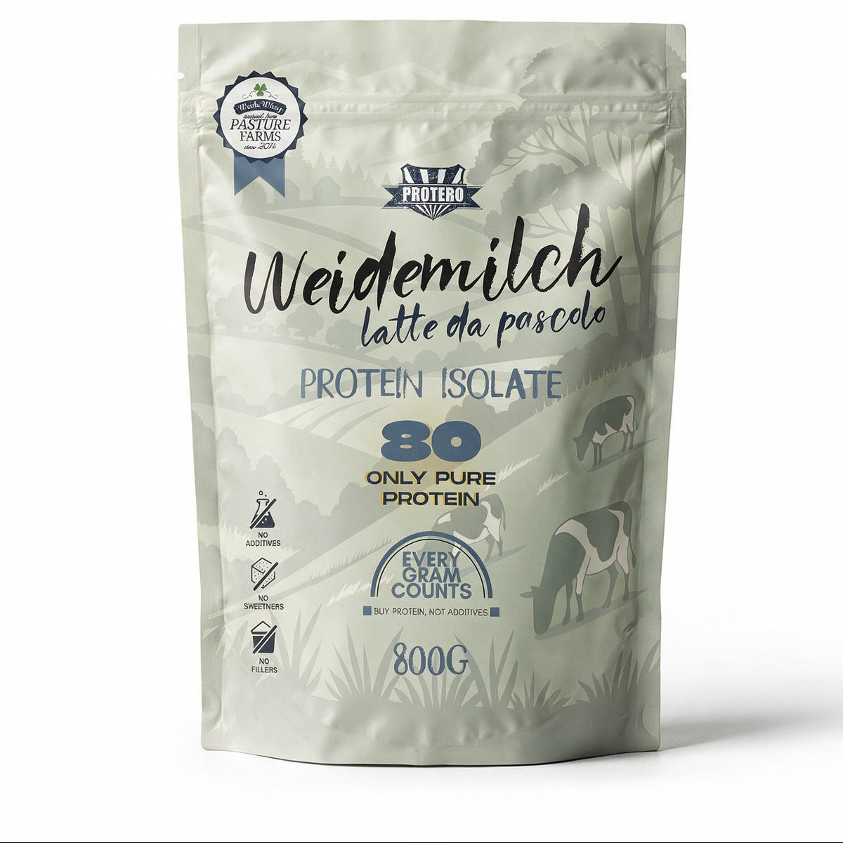 Grass-fed Whey Protein High Fat - no additives