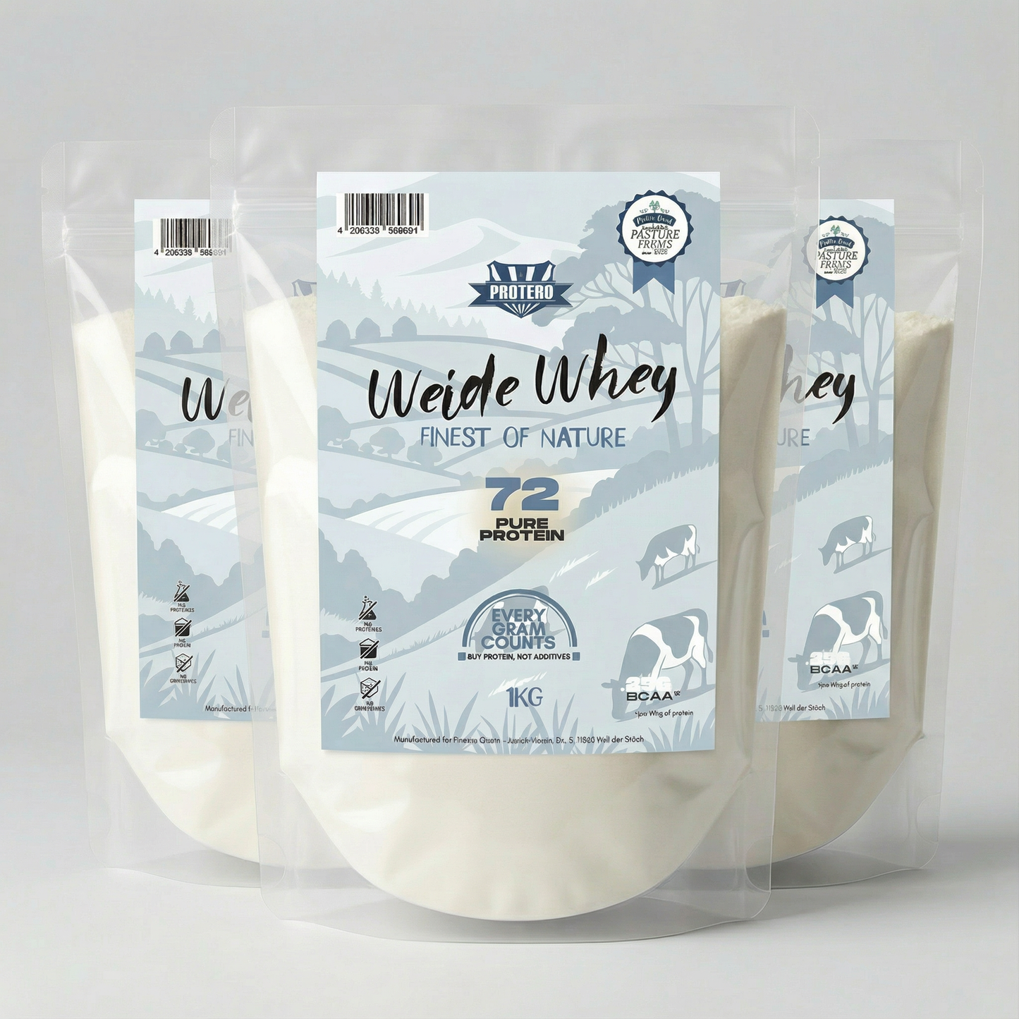 Grass-fed Whey Protein High Fat - no additives