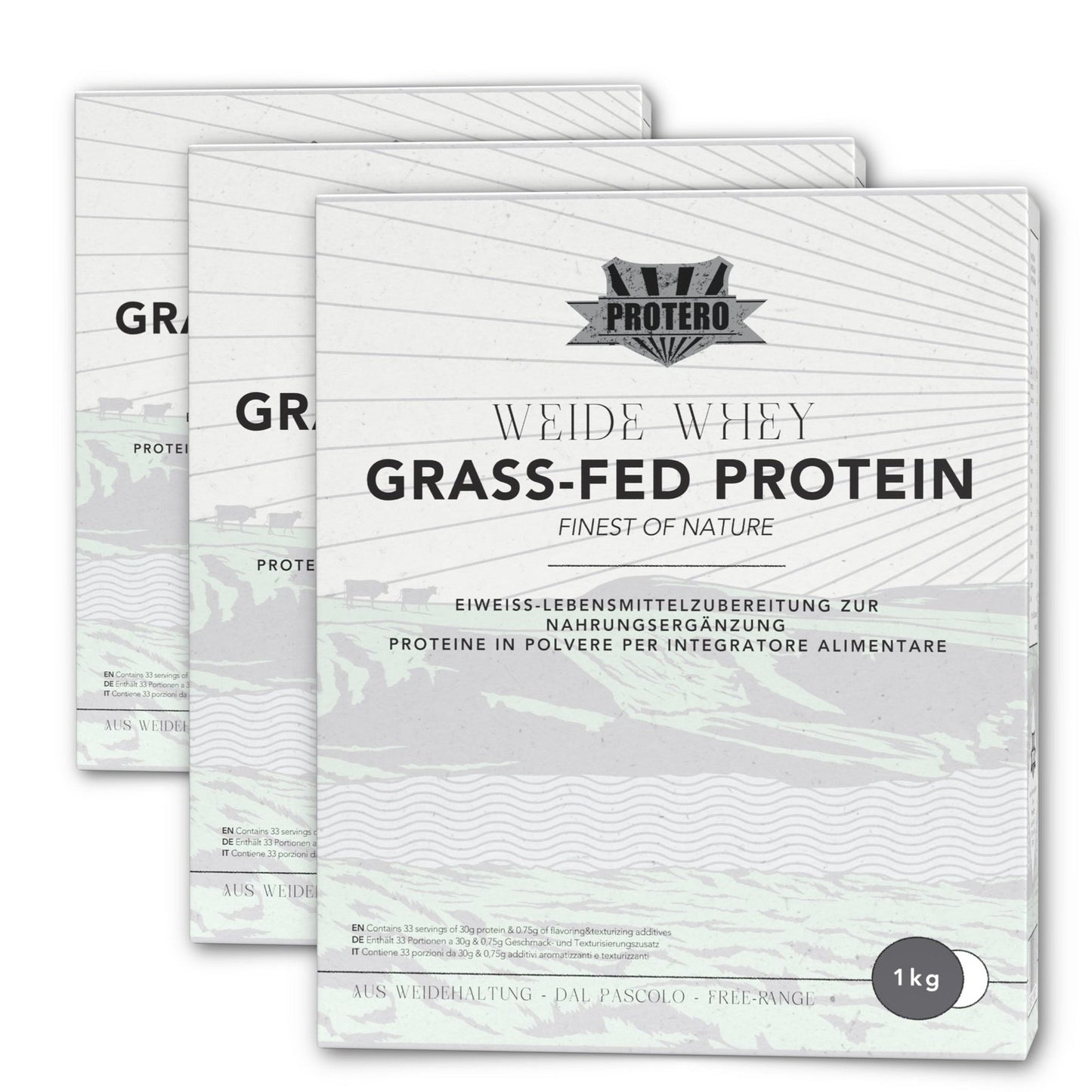 Grass-fed Whey Protein High Fat - no additives